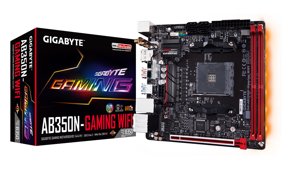 Gigabyte - AB350N-GAMING WIFI AM4