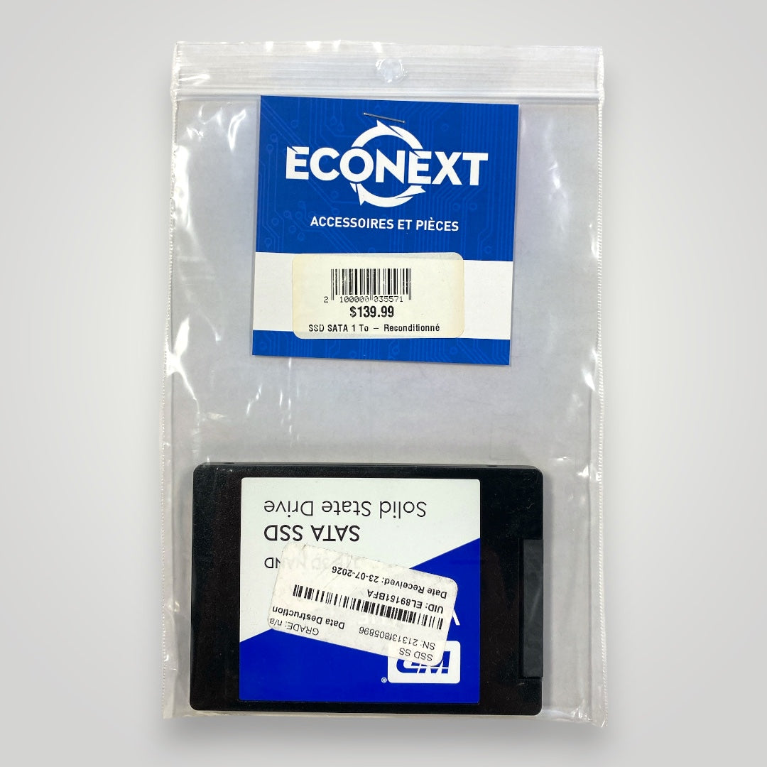 1TB SATA SSD - Refurbished