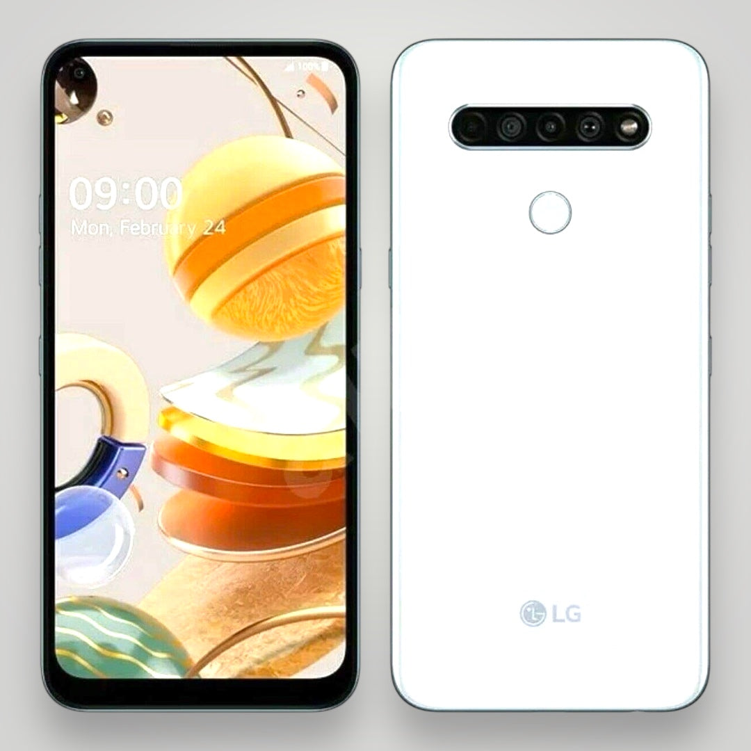 LG K61 - 128 Go - Blanc