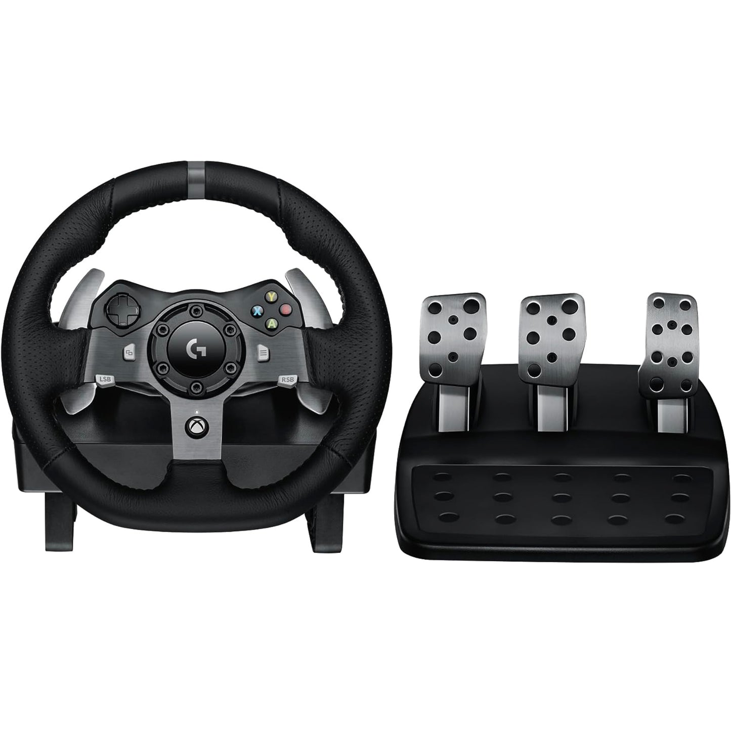 Logitech G 920 Driving Force Racing Wheel and Floor Pedals, Real Force Feedback