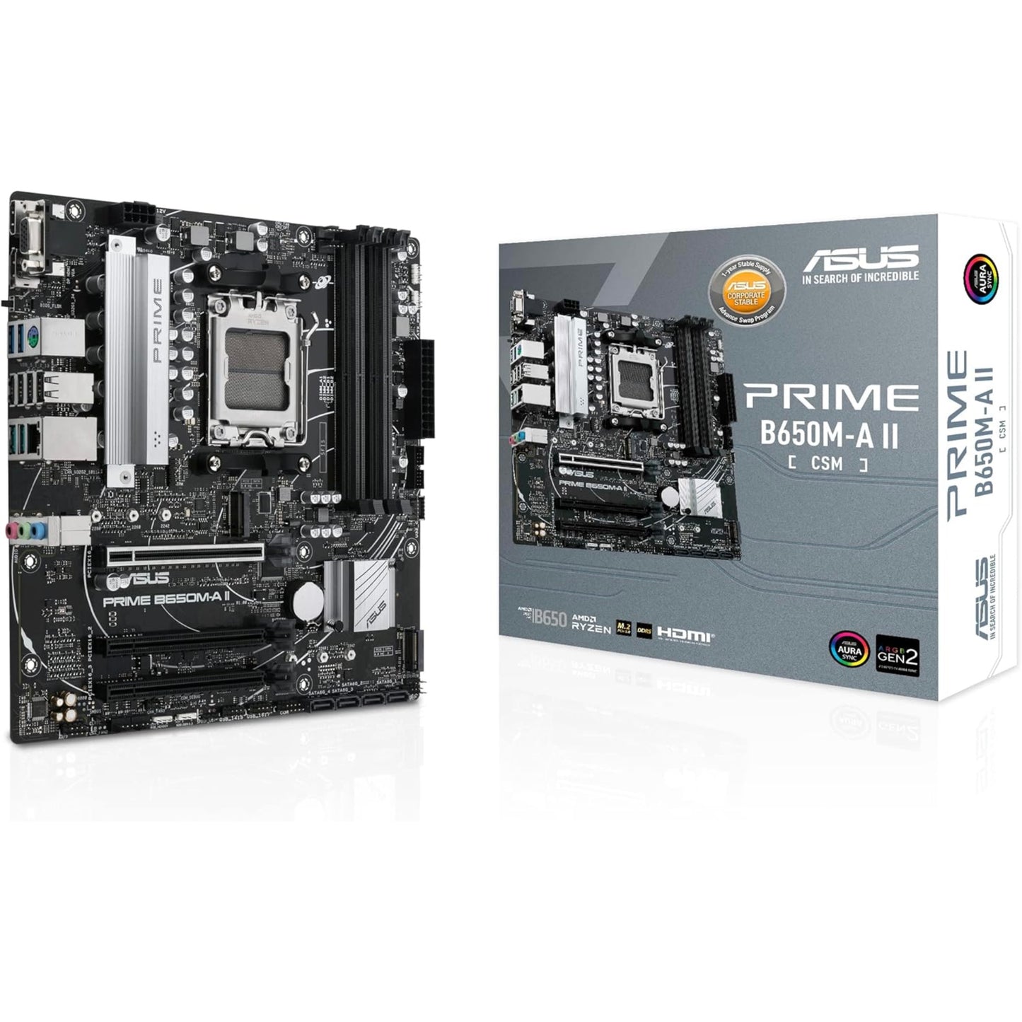 Carte mère ASUS PRIME B650M-A II-CSM Micro-ATX
