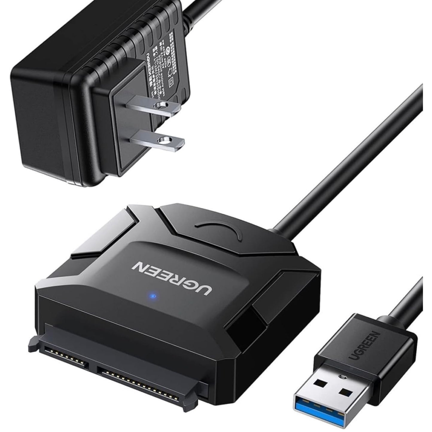 UGREEN Adaptateur SATA vers USB 3.0 pour HDD/SSD 3.5"/2.5"