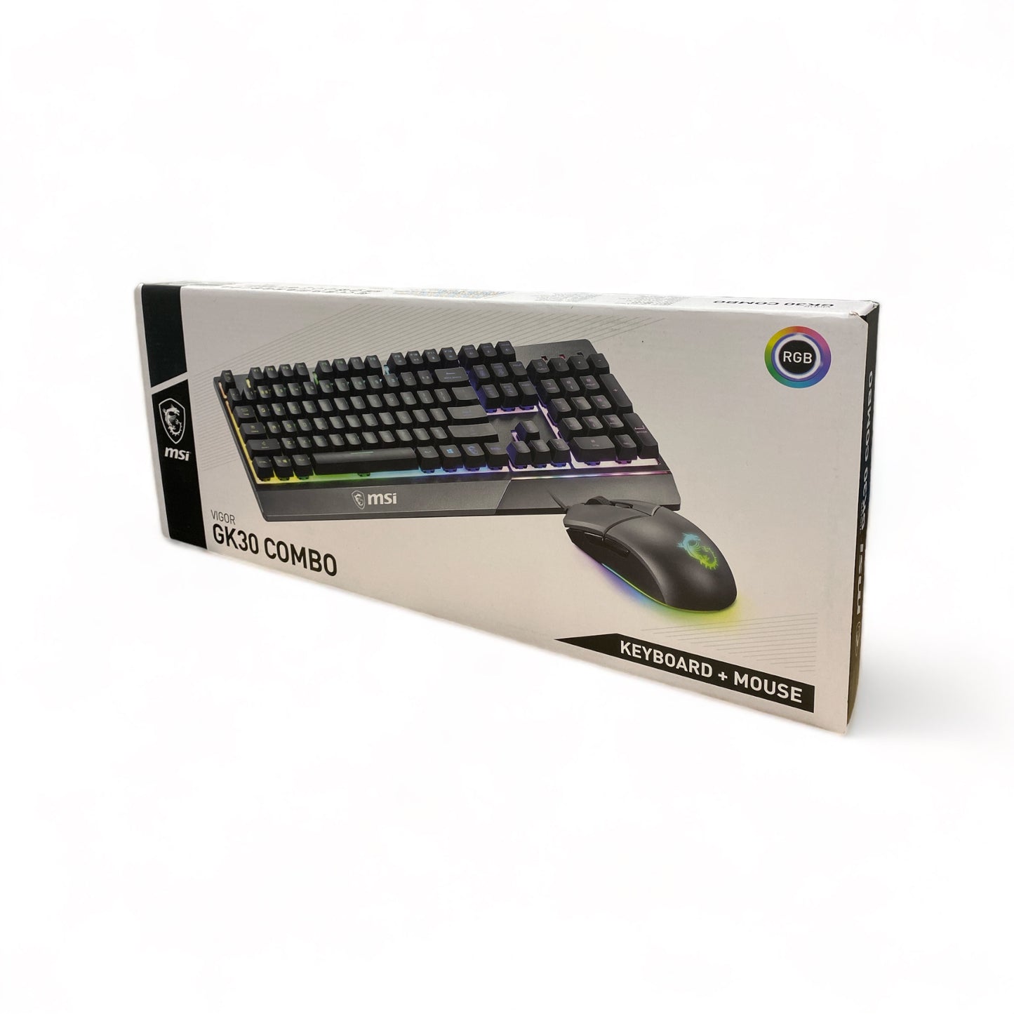 Combo clavier de jeu et souris de jeu MSI Vigor GK30