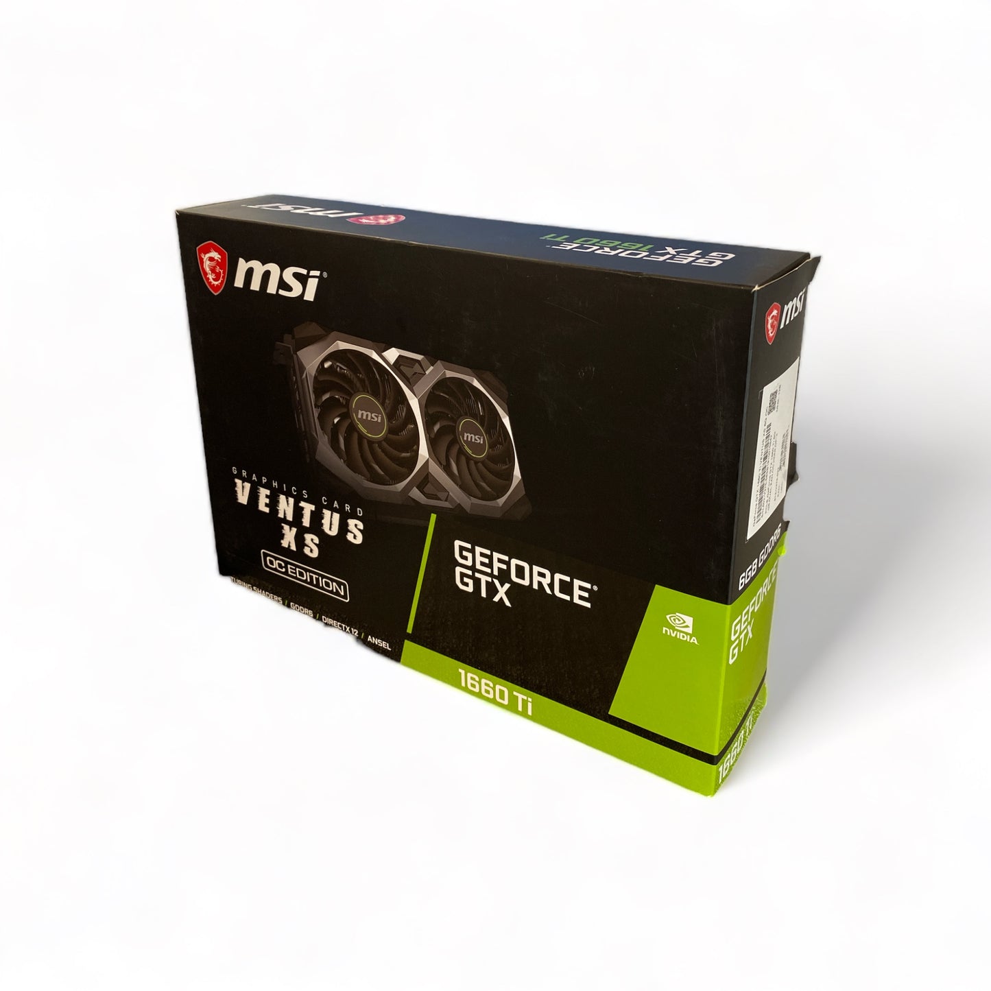 NVIDIA GTX 1660 Ti MSI VENTUS XS - Usagée