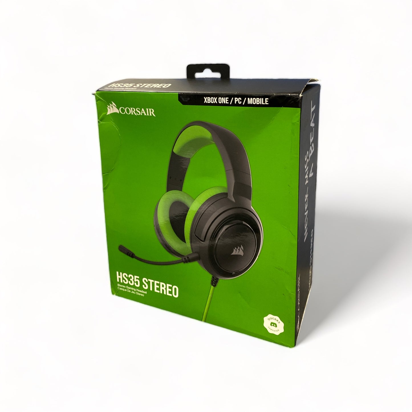 CASQUE DE JEU CORSAIR HS35 STEREO - VERT