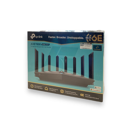 TP-LINK AXE7800 Tri-Band 8-Stream Wi-fi 6E Router
