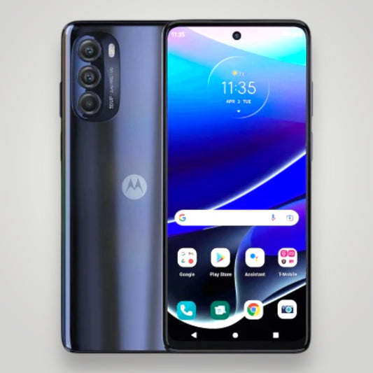 Motorola Moto G Stylus (2022) - 128 Go - Steel Blue - Remis à neuf