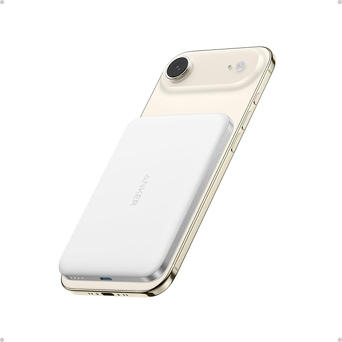 ANKER Nano batterie magnétique 5000mAh Blanc