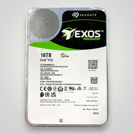 Disque Dur HDD - Seagate Exos Enterprise 16 To (Usagé)