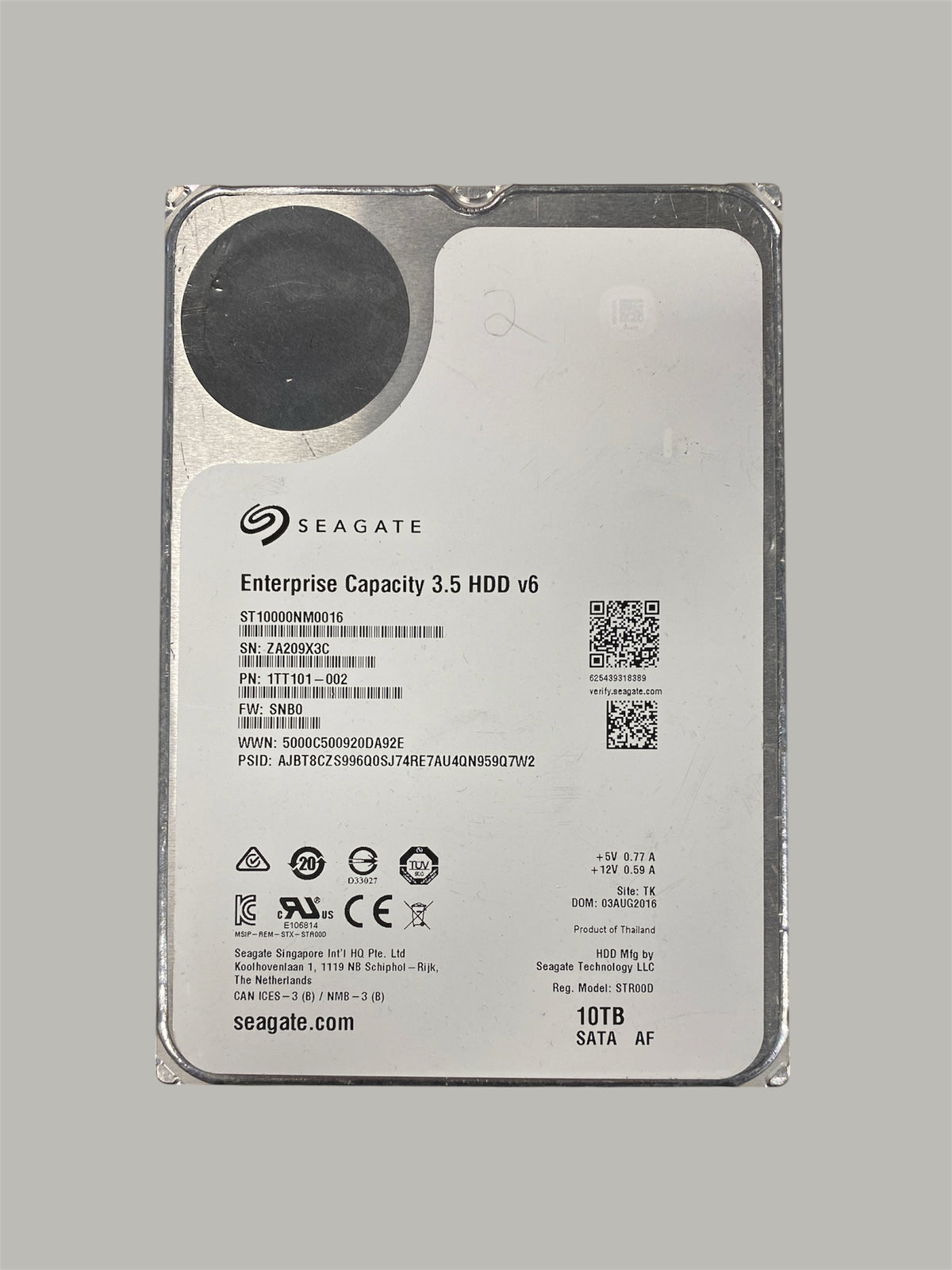 Disque Dur HDD - Seagate Enterprise - 10 To