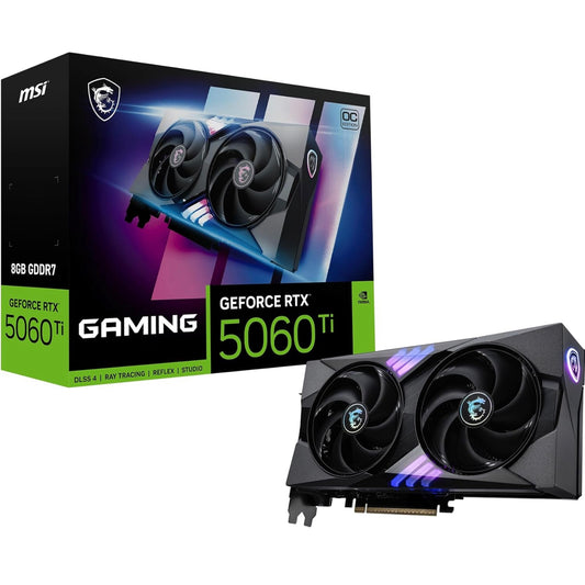 Carte graphique MSI Gaming RTX 5060 Ti 8Go GDDR7