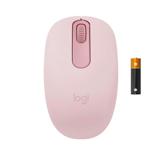 Souris sans fil Bluetooth compacte Logitech M196 - Rose