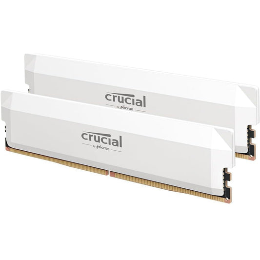 Ensemble de mémoire RAM 32 Go (2 x 16 Go) 6400 MHz Crucial Pro DDR5 pour ordinateur de jeu