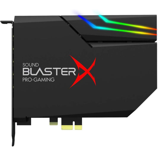 Carte son de jeu PCIe haute résolution Creative Sound BlasterX AE-5 Plus SABRE32