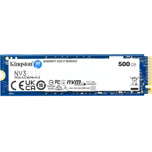 M.2 2280 NVMe SSD Kingston NV3 500go