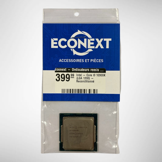 Intel - Core i9 10900K (LGA 1200) - Reconditionné