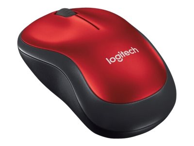 Souris Sans Fil Logitech M185 Rouge