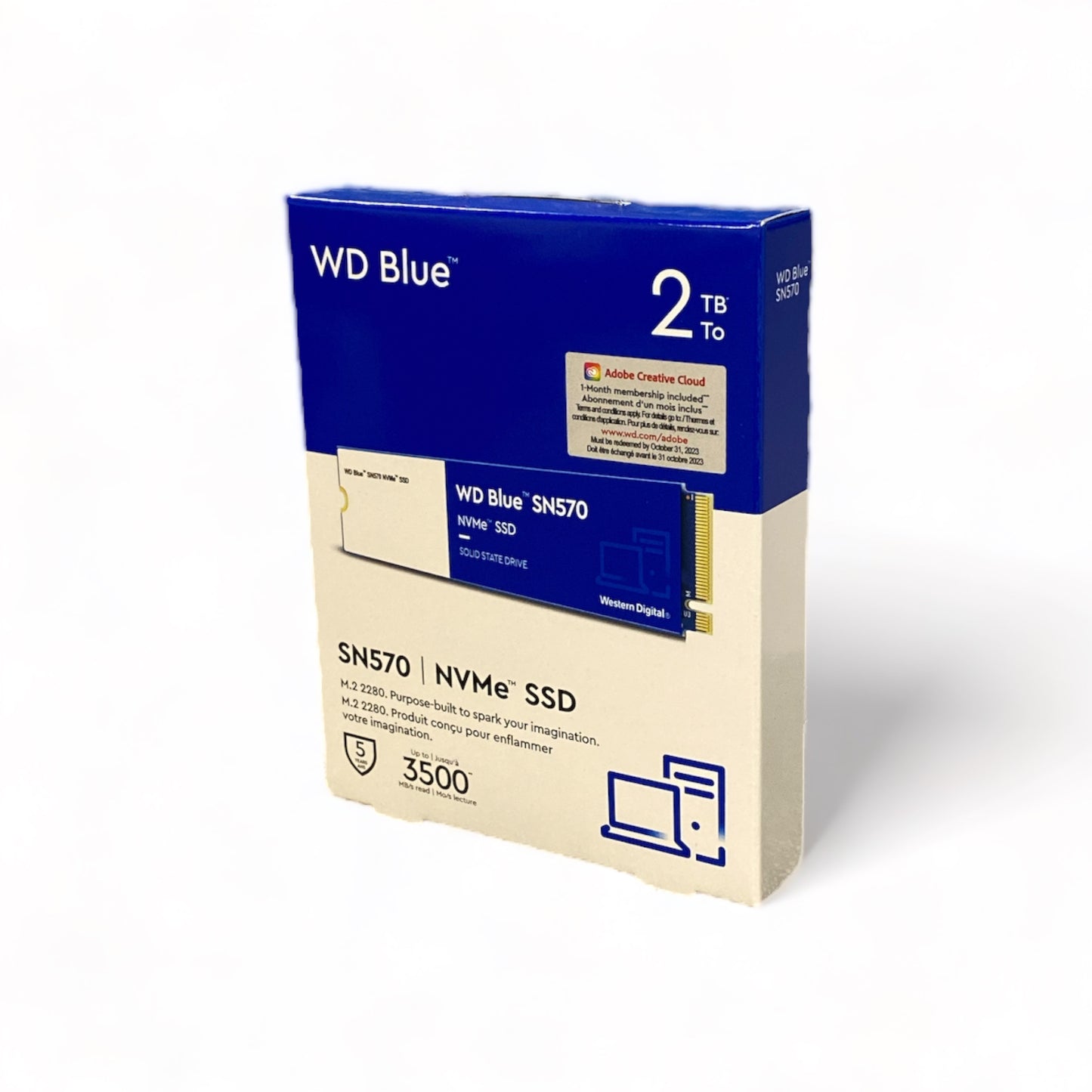 Western Digital Blue SN570 NVMe M.2 de 2TB