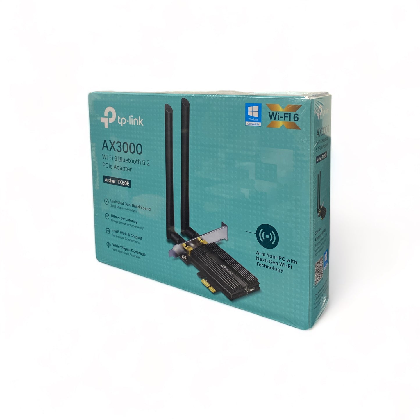 TP-LINK AX3000 WIFI 6 et Bluetooth 5.2 Archer TX50e