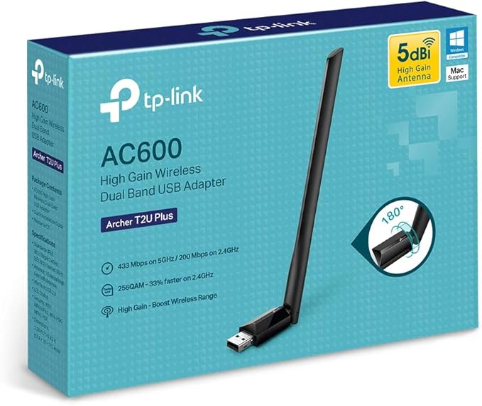 Tp-Link AC600 Adaptateur PCI-E Archer T2U